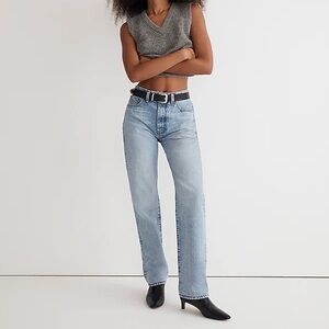 Madewell The '90s Straight Jean Mercer Wash